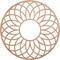 Ekena Millwork Cannes Wood Fretwork Pierced Ceiling Medallion, Cherry, 16"OD x 5 1/2"ID x 1/4"T CMWP16X16X0250CNCH - alternate 1